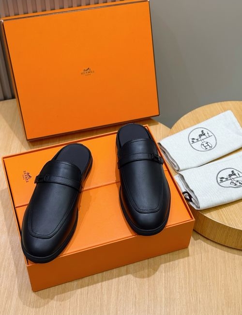 Hermes Freesstyle Mules Calfskin TPU Outsole