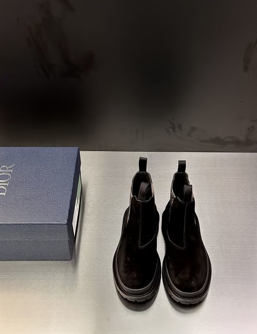 Christian Dior CD High-top Casual Sneakers With Napa Leather