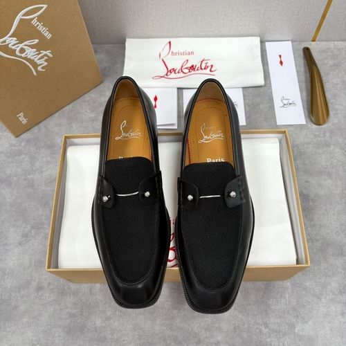 Christian Louboutin New Loafer Shoes With Red Sole