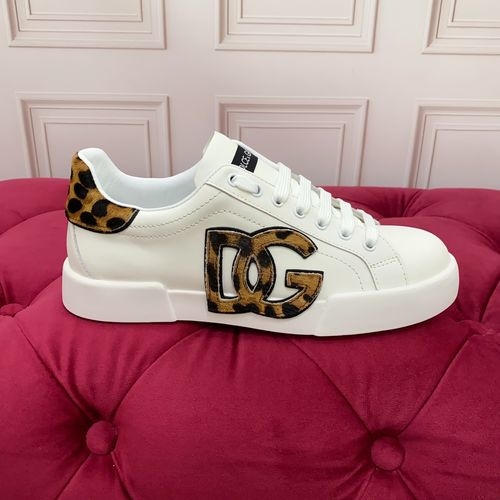 Dolce & Gabbana DG Premium Suede Leather Casual Shoes