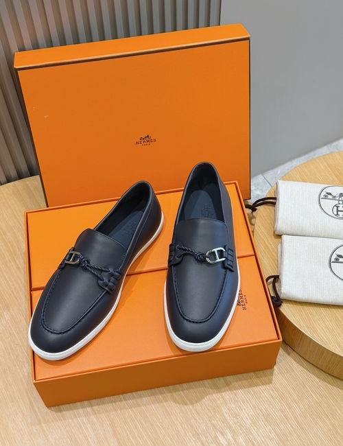 Hermes Ignacio Chaine D ancre Loafers