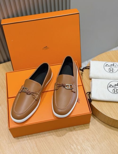 Hermes Ignacio Chaine D ancre Loafers