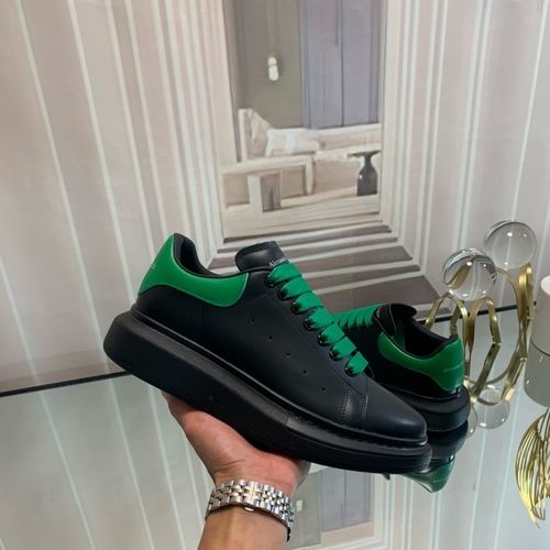 McQueen Premium Leather Sneakers With Extra Laces