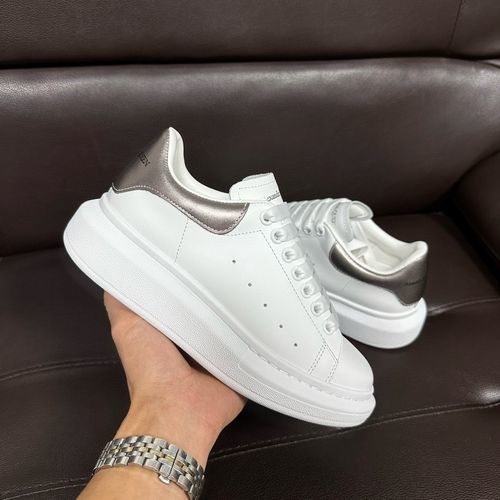 McQueen Premium Leather Upper Soft Lining Non-slip Sole With Box And Extra Laces