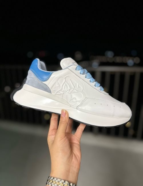 McQueen Top Quality Leather Casual Shoes