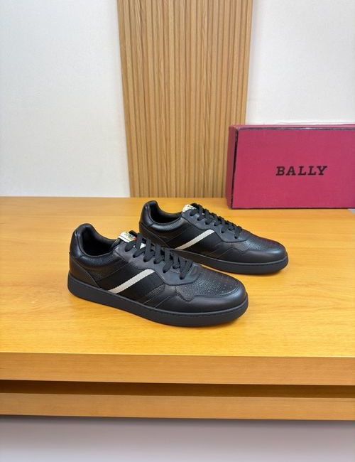 Bally Premium Leather Casual Skate Shoes
