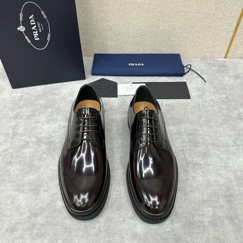 Prada Lace-Up Oxford Shoes With TPU Sole