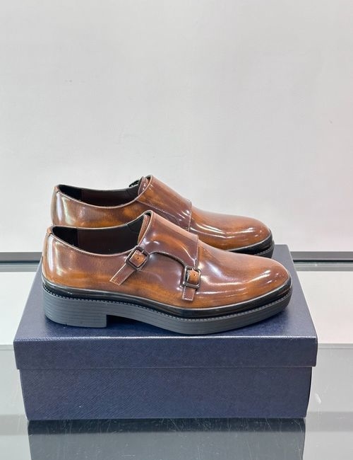 Prada Lace-Up Oxford Shoes With TPU Sole