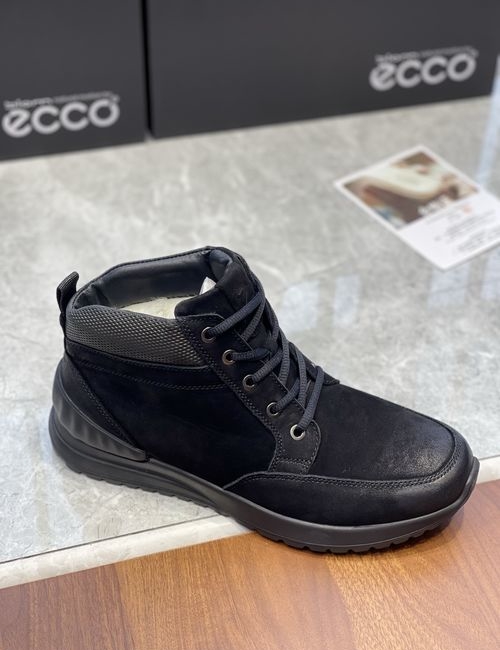 Ecco Warm Australian Wool Leather Shoes