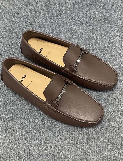Hugo Boss Top Layer Leather Casual Leather Shoes