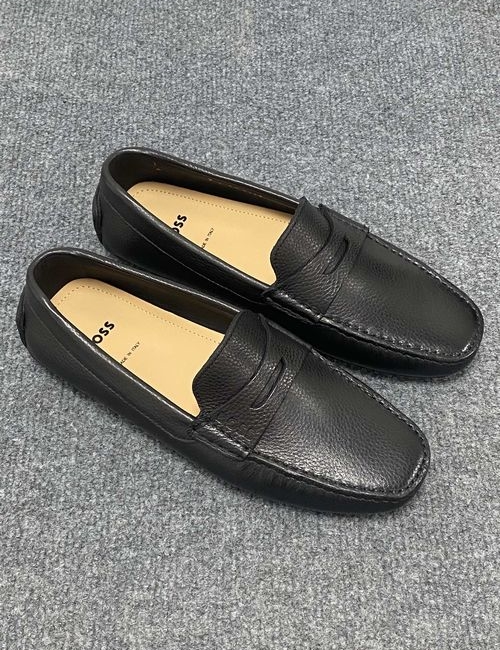 Hugo Boss Top Layer Leather Casual Leather Shoes