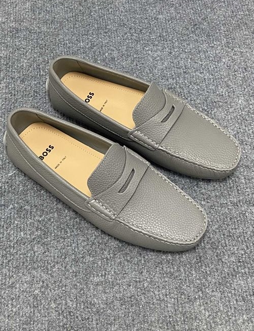 Hugo Boss Top Layer Leather Casual Leather Shoes