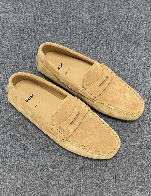 Hugo Boss Top Layer Leather Casual Leather Shoes