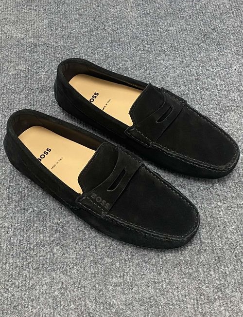 Hugo Boss Top Layer Leather Casual Leather Shoes