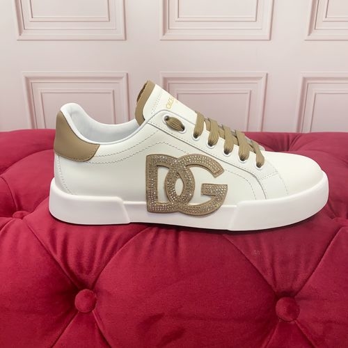 Dolce & Gabbana DG Premium Suede Leather Casual Shoes