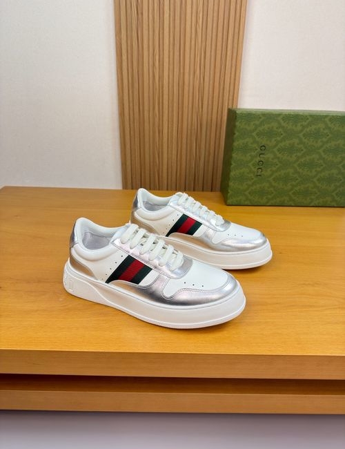 Gucci Premium Nappa Leather Casual Sneakers