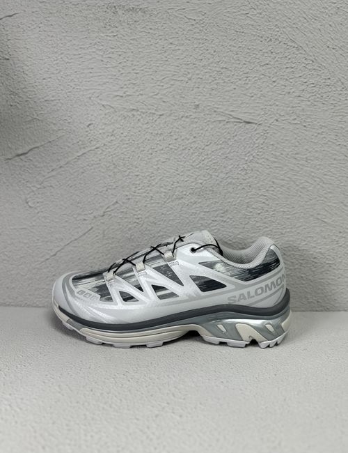Salomon XT-6 Camo Casual Running Shoes Silver Grey