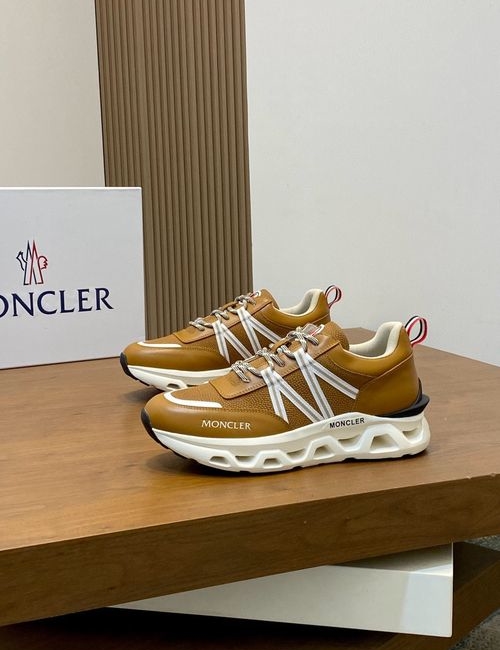 Moncler Sneaker Leather Upper Non-slip Sole