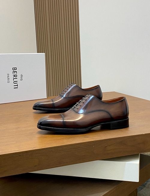 Berluti Premium Leather Sole Dress Shoes