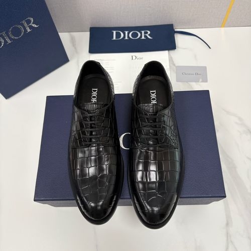 Christian Dior CD Timeless Oblique Printed Loafer Shoes