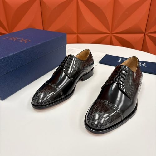 Christian Dior CD Timeless Oblique Printed Loafer Shoes