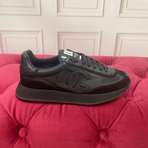 Dolce & Gabbana DG Premium Suede Leather Casual Shoes