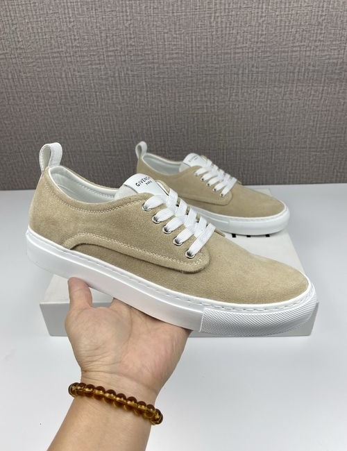 Givenchy New City Suede Leather Low-top Sneakers