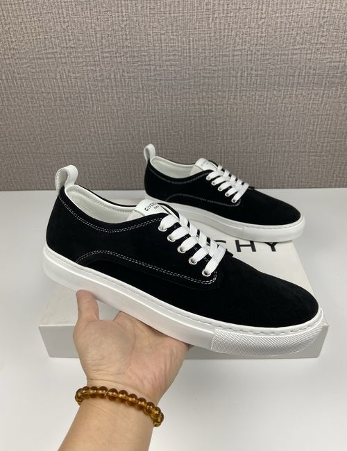 Givenchy New City Suede Leather Low-top Sneakers
