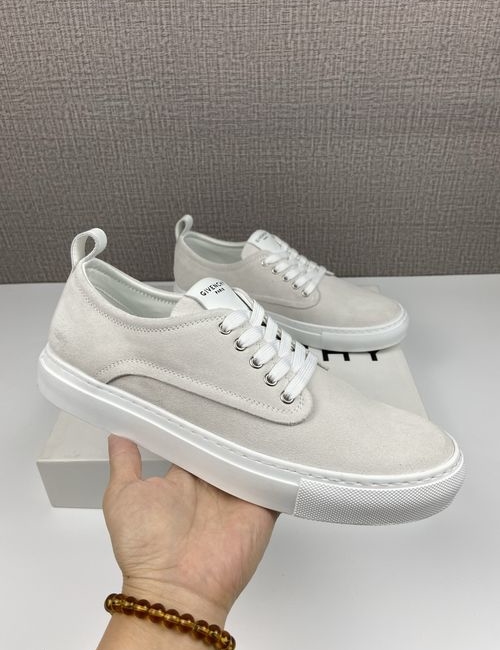 Givenchy New City Suede Leather Low-top Sneakers