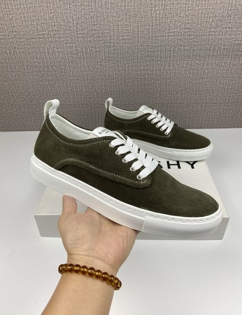 Givenchy New City Suede Leather Low-top Sneakers