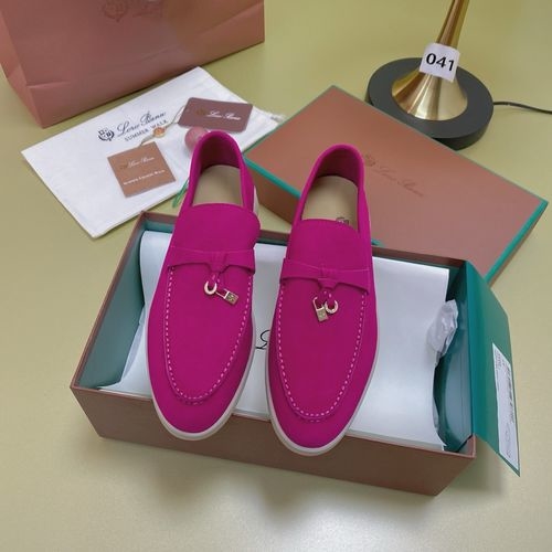 Loro Piana LP Suede Mules With Non-slip Rubber Sole
