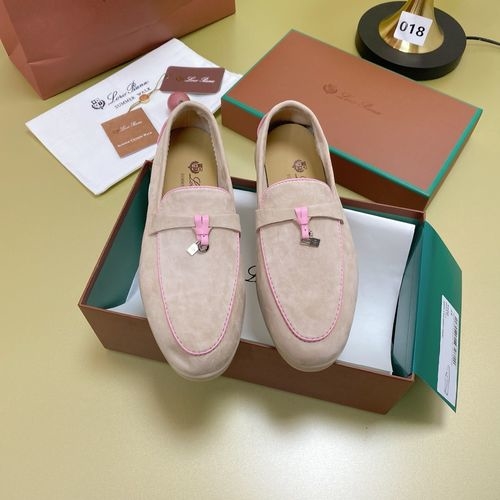 Loro Piana LP Suede Mules With Non-slip Rubber Sole