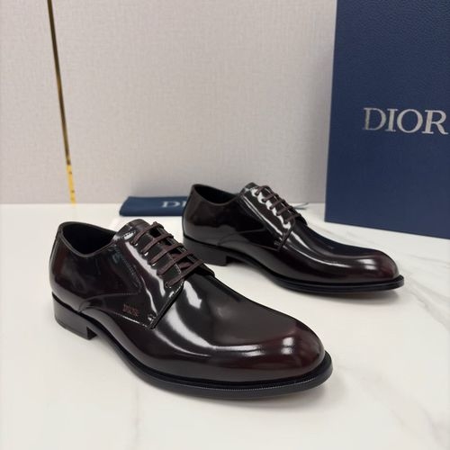 Christian Dior CD Timeless Derby Shoes With Premium Leather Upper