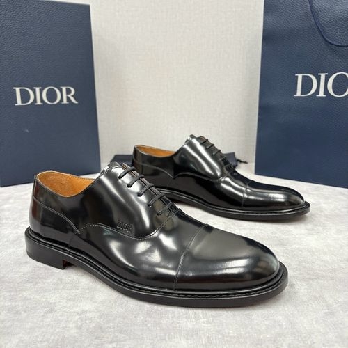 Christian Dior CD Embassy Derby Shoes Genuine Leather Outsole