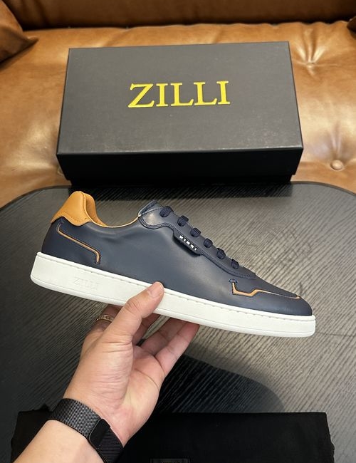 Zilli Handmade Leather Comfortable Casual Shoes