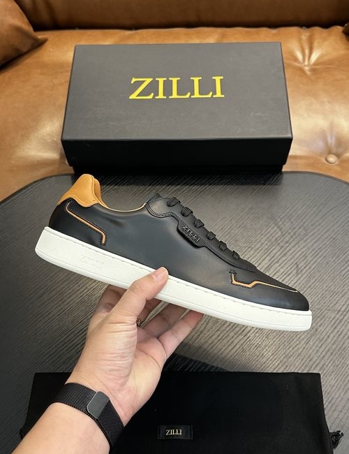 Zilli Handmade Leather Comfortable Casual Shoes