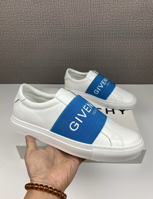 Givenchy Urban Street Low-top Soft Leather Sneakers Elastic Band