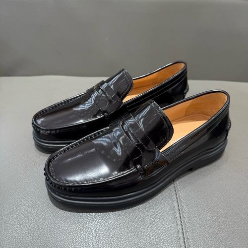 Ferragamo College Style Leather Loafers Soft Sole