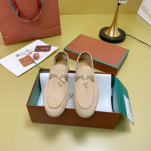 Loro Piana LP Suede Mules With Non-slip Rubber Sole