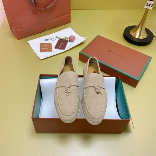 Loro Piana LP Suede Mules With Non-slip Rubber Sole