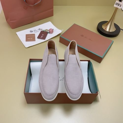 Loro Piana LP Suede Mules With Non-slip Rubber Sole