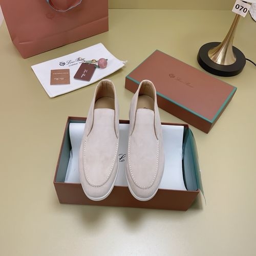 Loro Piana LP Suede Mules With Non-slip Rubber Sole
