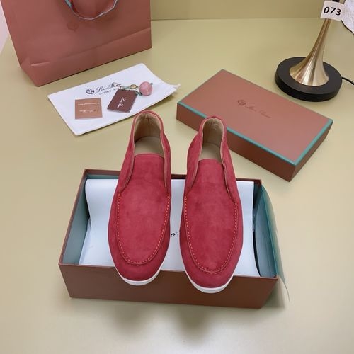 Loro Piana LP Suede Mules With Non-slip Rubber Sole