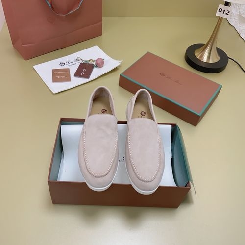 Loro Piana LP Suede Mules With Non-slip Rubber Sole