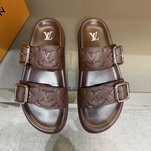 Louis Vuitton LV Venice Platform Slides Adjustable Straps