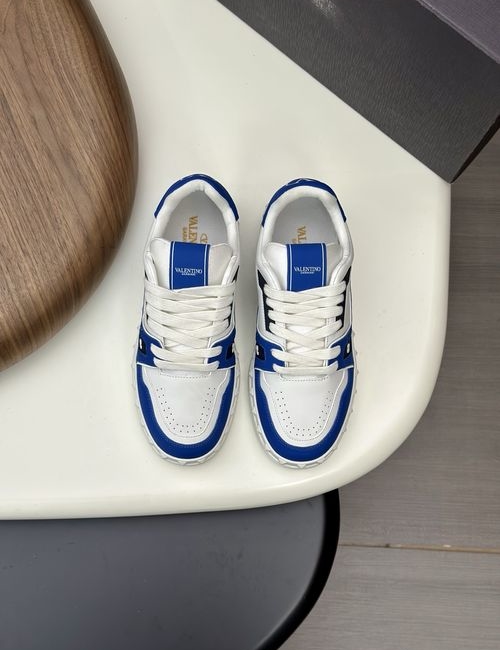 Valentino Color-block Leather Low-top Sneakers