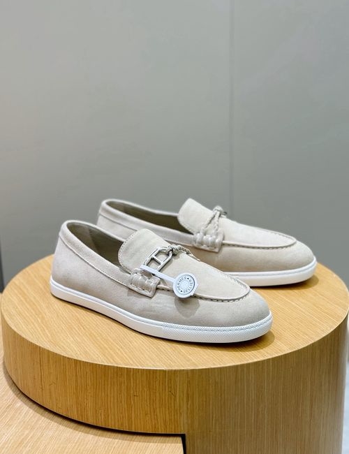 Hermes Like Leather Loafers