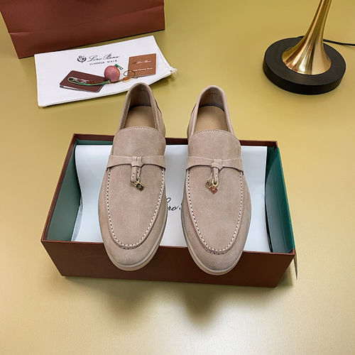 Loro Piana LP Suede Mules With Non-slip Rubber Sole