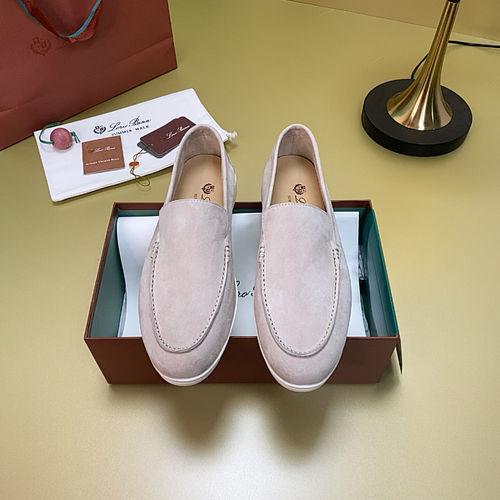 Loro Piana LP Suede Mules With Non-slip Rubber Sole