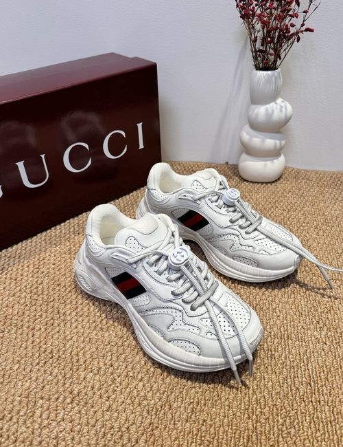 Gucci Striped Webbing Sneakers